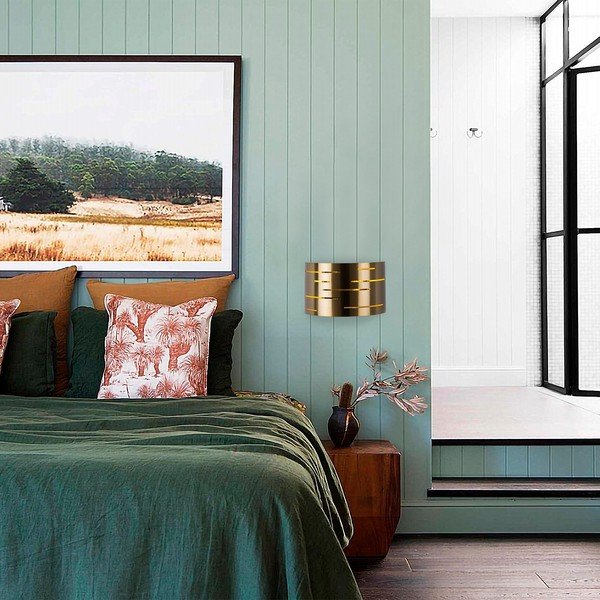 Zidna lampa u zlatnoj boji – Opviq lights-image-1