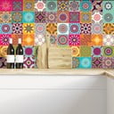 Set od 60 zidnih naljepnica Ambiance Tiles Vintage, 10 x 10 cm