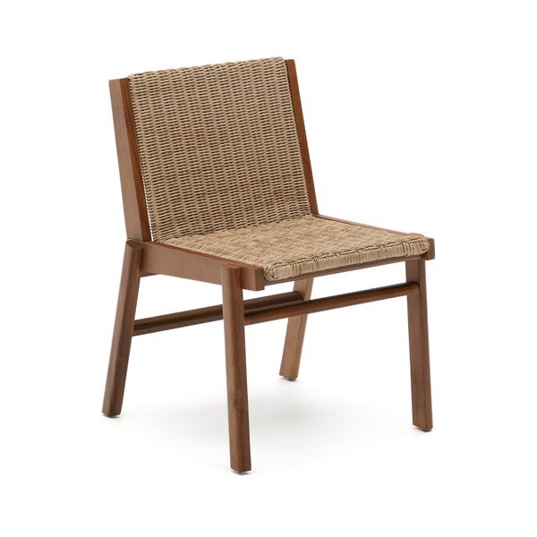 Vrtna stolica od masivnog drveta u prirodnoj boji Itani – Kave Home