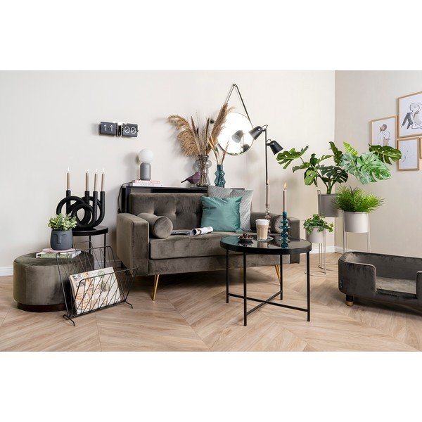 Vaza od sivog stakla PT LIVING Morgana, visina 35 cm-image-1