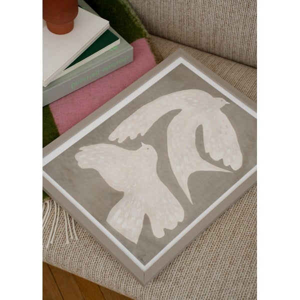 Plakat 30x40 cm Two Birds – Clara Schicketanz – The Poster Club-image-1