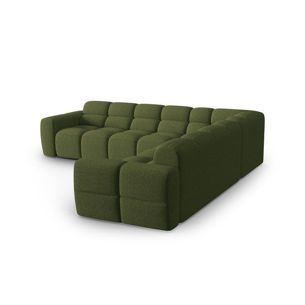 Zelena kutna garnitura Lisa – Micadoni Home-image-3