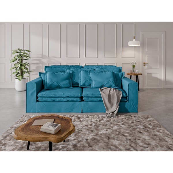 Svijetlo plava sofa 236 cm Nora – Ropez-image-1