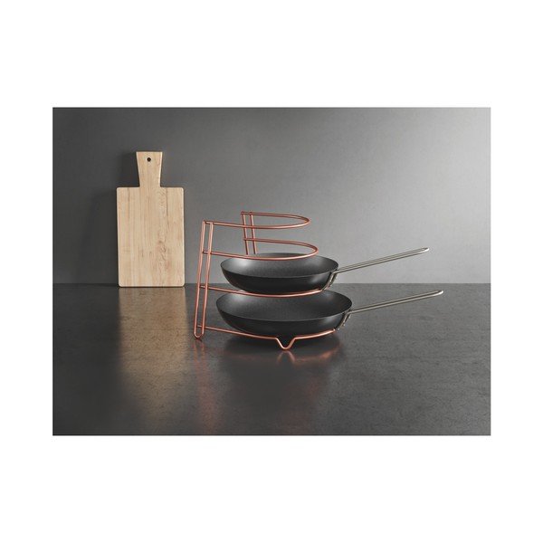 Stalak za tave u bakrenoj boji Metaltex-image-3