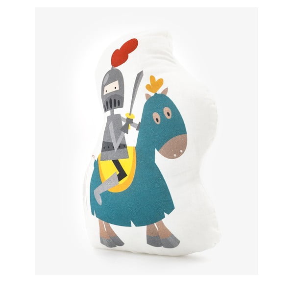 Pamučni jastuk Mr. Fox Knight, 40 x 30 cm-image-2