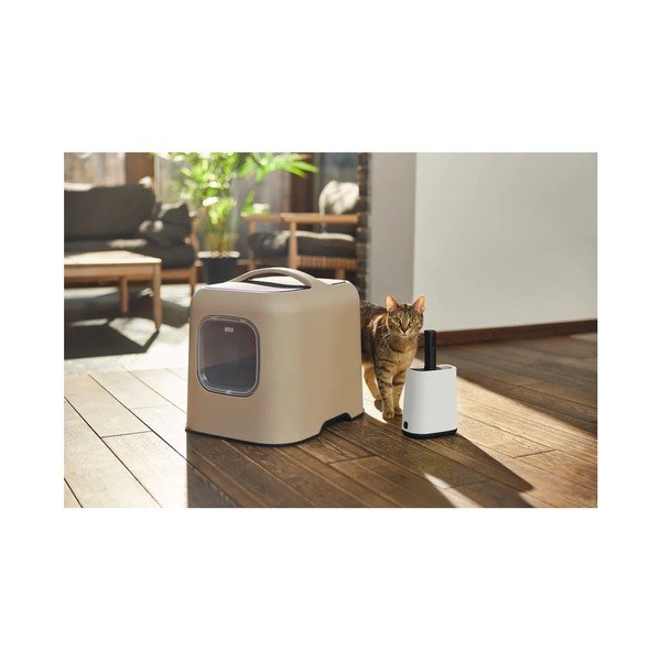 Bež set pijeska za mačke i lopatice Biala – Rotho-image-3