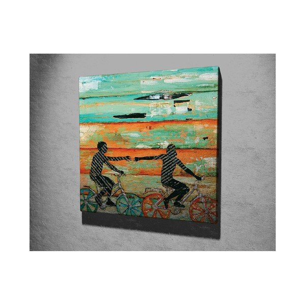 Zidna slika na platnu Bike Trip, 45 x 45 cm-image-2