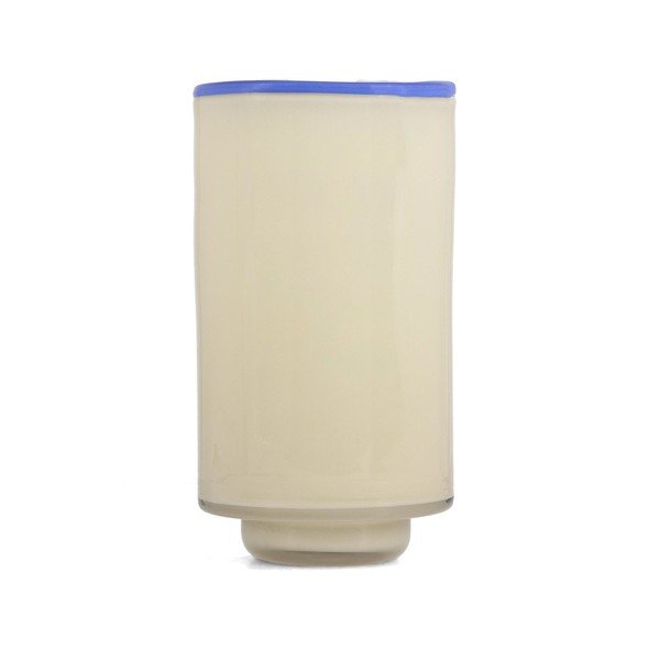 Krem staklena vaza (visina 21,5 cm) Milo – ONA