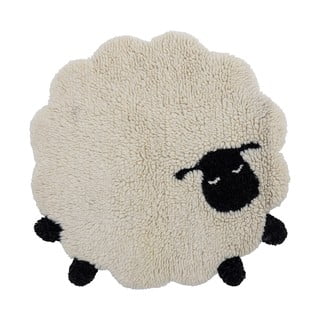 Bijeli vunen dječji tepih ø 84 cm Dolly – Bloomingville Mini