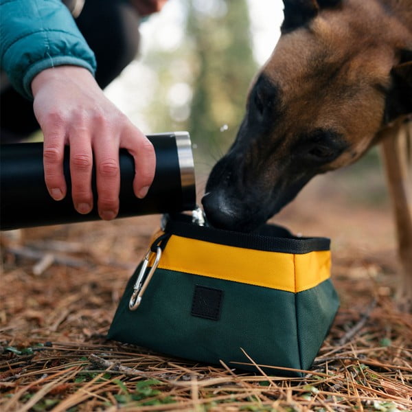 Tekstilna sklopiva putna posuda ø 18 cm Moss - P.L.A.Y.-image-2