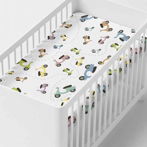 Dječja pamučna plahta WickNenois Ljeto vrijeme, 140 x 70 cm-image-1