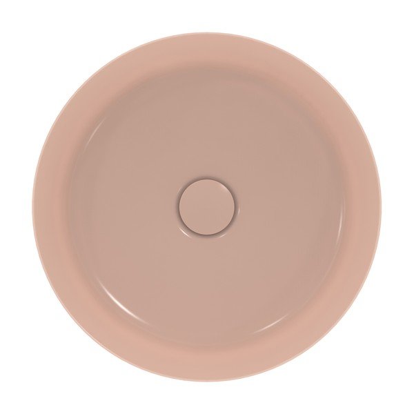 Svijetlo ružičasti keramički okrugao umivaonik ø 40 cm Ipalyss – Ideal Standard-image-2
