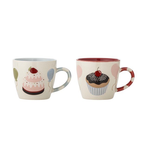 Krem dječje šalice u setu 2 kom od kamenine 200 ml Darby – Bloomingville Mini