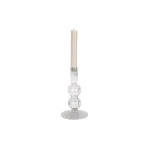 Stakleni svijećnjak PT LIVING Swirl Bubbles-image-3
