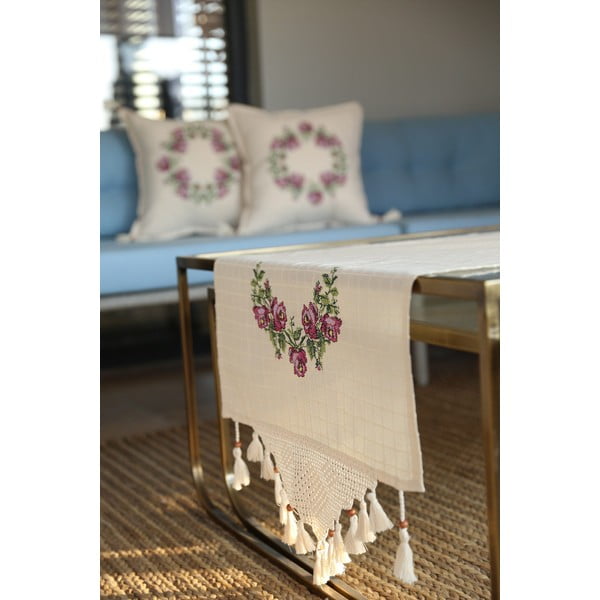 Pamučna stolna staza 45x150 cm Cross - Oyo Concept-image-2