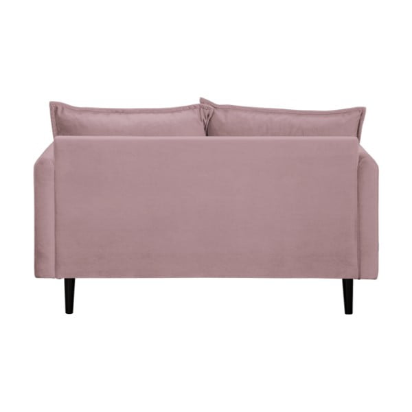 Baršunasta sofa u boji lavande 138 cm Juli – Ropez-image-3