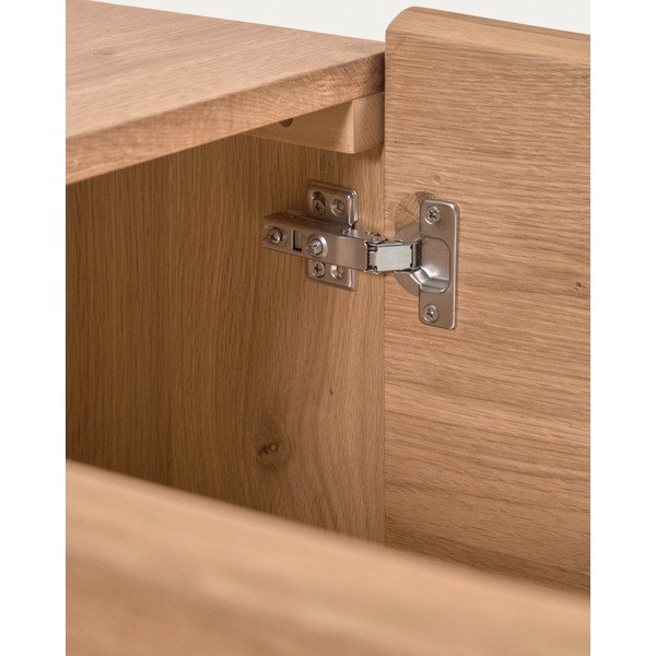 Niska komoda u dekoru hrasta u prirodnoj boji 150x71 cm Rasha – Kave Home-image-3