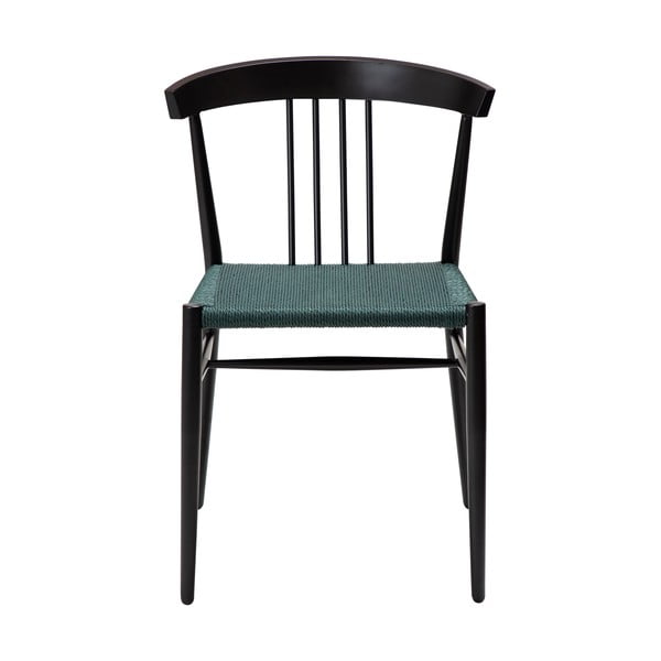 Crna i tirkizna blagovaonska stolica Sava - DAN-FORM Denmark-image-2