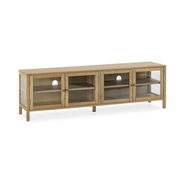 TV komoda u dekoru hrasta u prirodnoj boji 160x50x40 cm Ceci – MOME-image-3