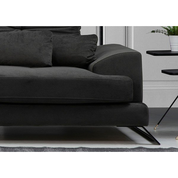 Tamno siva kutna garnitura (s lijevim kutom) Frido – Balcab Home-image-4