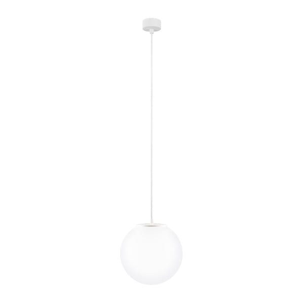 Bijela visilica s bijelim kabelom Sotto Luce Tsuri, ⌀ 25 cm