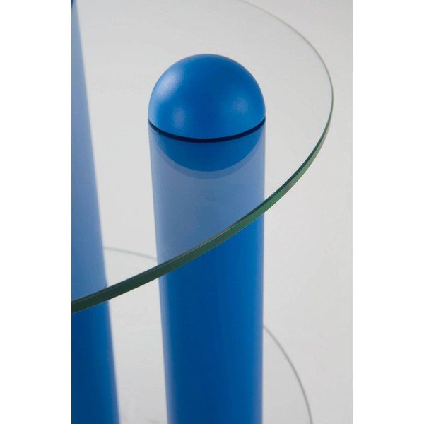 Stakleni okrugao pomoćni stol ø 48 cm Egan – Jotex-image-2