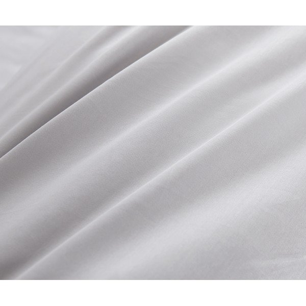 Siva posteljina od pamučnog satena Bianca Classic, 135 x 200 cm-image-3