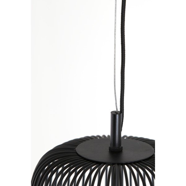 Crna stropna lampa ø 27 cm Rilanu - Light & Living-image-3