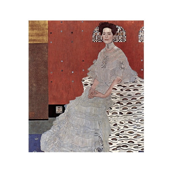 Reprodukcija slike Gustav Klimt - Fritz Riedler, 80 x 70 cm