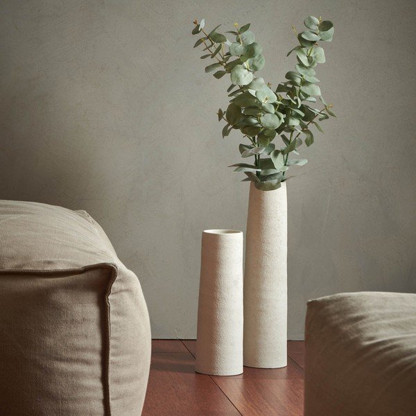 Bijela keramička visoka vaza (visina 50 cm) Cone – S|P Collection-image-1