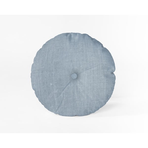 Svjetloplavi jastuk Really Nice Things Cojin Redondo Light Blue, ⌀ 45 cm