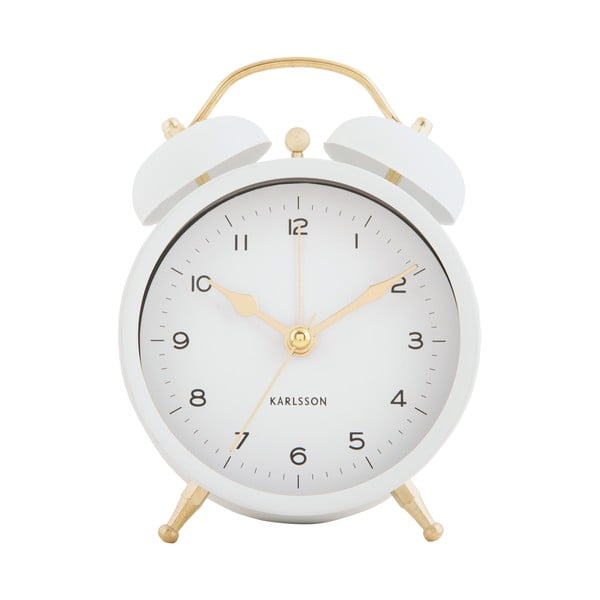 Budilica ø 10 cm Classic Twin Bell – Karlsson