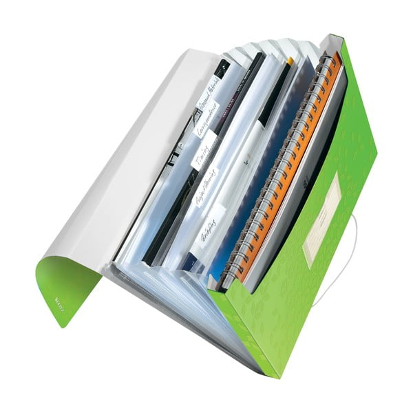 Zeleni fascikl s pretincima Leitz-image-2