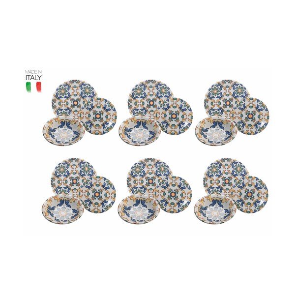 18-dijelni set keramičkih tanjura VDE Tivoli 1996 Palermo-image-2