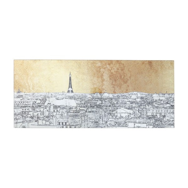 Staklena slika Kare Design Paris View, 120 x 50 cm