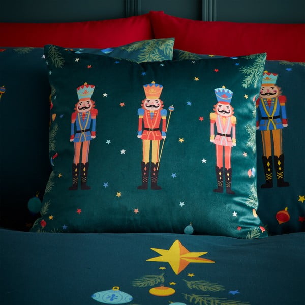 Ukrasni jastuk s božićnim motivom 45x45 cm Nutcracker – Catherine Lansfield-image-3
