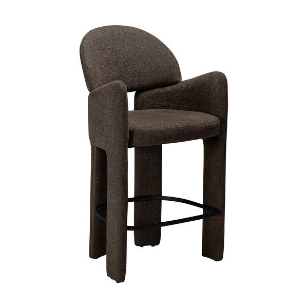 Smeđa barska stolica (visine sjedala 68,5 cm) Aole – DAN-FORM Denmark
