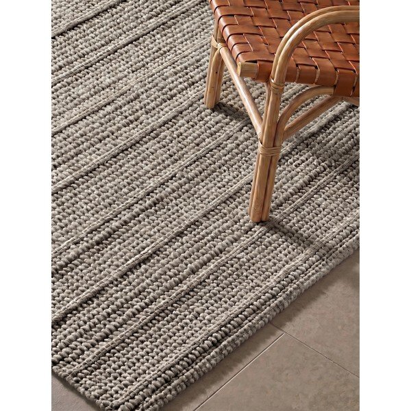Sivi ručno rađen vunen tepih 80x150 cm Camden Parker – Ted Baker-image-2