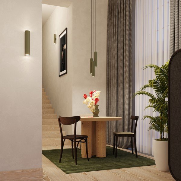 Zelena zidna lampa Castro – Sollux-image-3