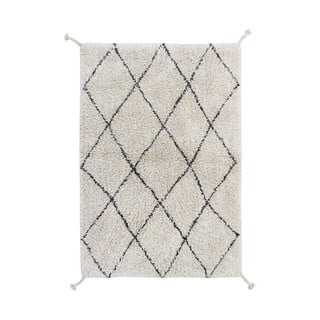 Krem periv/ručno rađen pamučan tepih 70x100 cm Mini Bereber – Lorena Canals