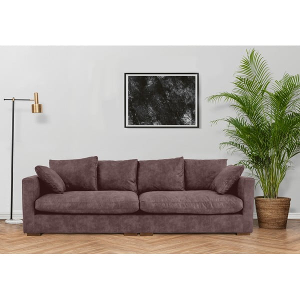 Tamno smeđa sofa 266 cm Comfy – Scandic-image-1