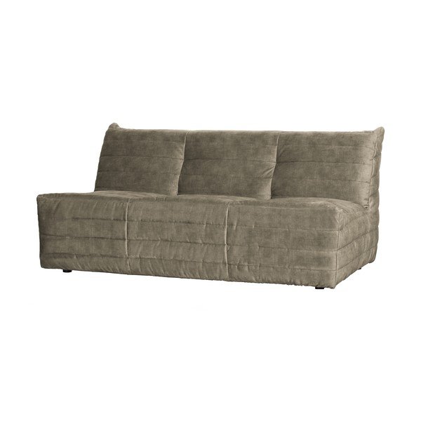 Bež baršunasti sofa 160 cm Bag – WOOOD-image-1