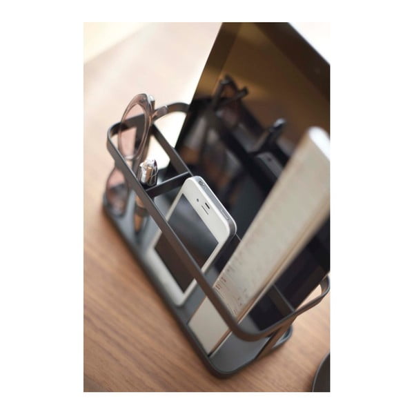 Crni višenamjenski stalak YAMAZAKI Tower Rack-image-1