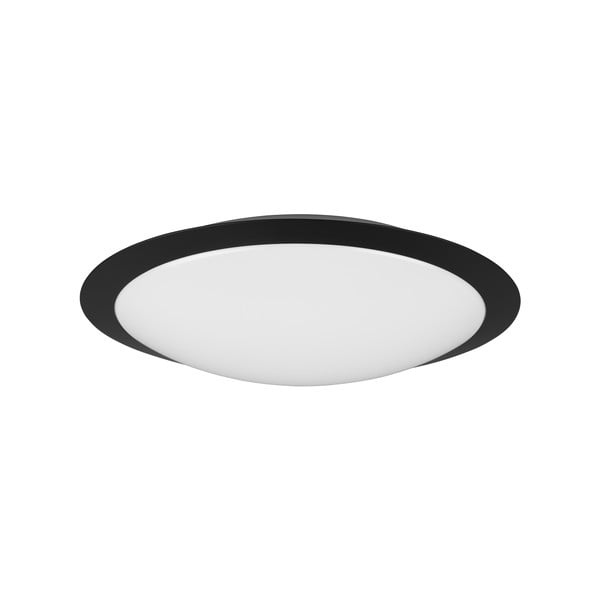 Mat crna LED stropna svjetiljka ø 42 cm Umberto - Trio-image-1