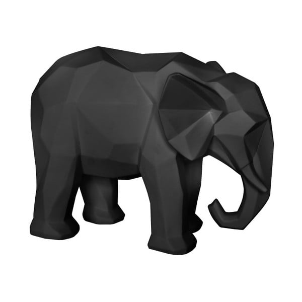 Mat crni kipić PT LIVING Origami Elephant