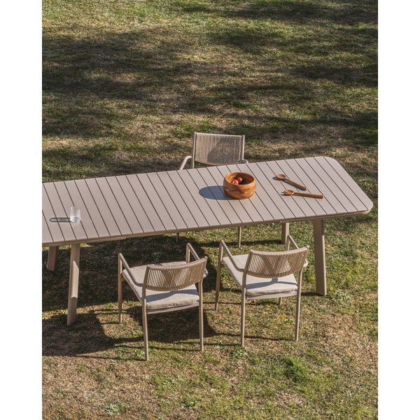 Metalni vrtni stol 100x220 cm Izola – Kave Home-image-2