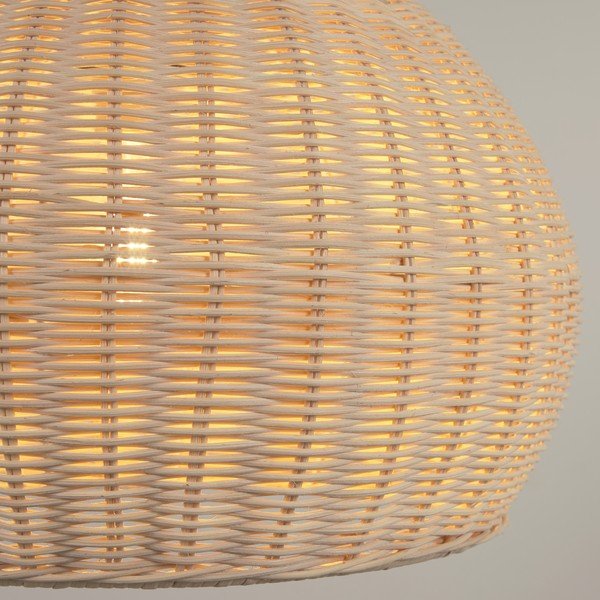 Sjenilo od ratana u prirodnoj boji ø 45 cm Deyarina - Kave Home-image-2