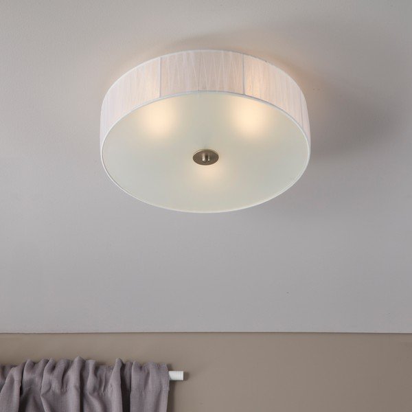 Bijela stropna lampa Markslöjd Byske, ⌀ 40 cm-image-1