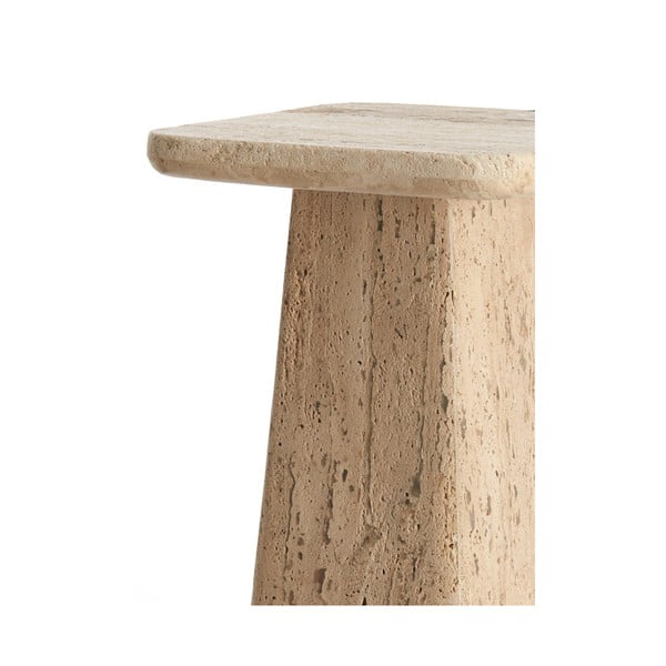 Pomoćni stol s kamenom pločom stola 30x30 cm Kepami – Light & Living-image-3