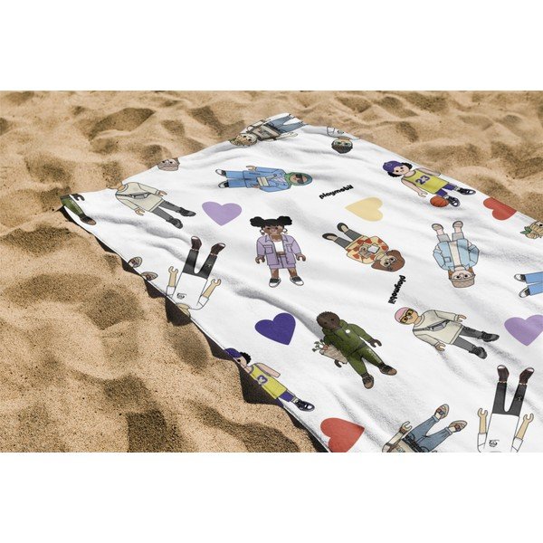 Pamučan ručnik za plažu od frotira 75x140 cm Unique United – Playmobil-image-1